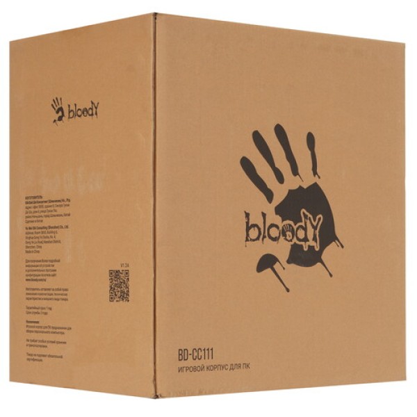 Корпус A4Tech Bloody BD-CC111 [BD-CC111-BK] черный