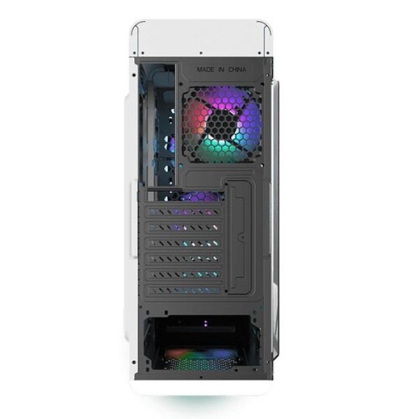 Корпус GameMax StarLight FRGB WT [StarLightFRGBWT] белый