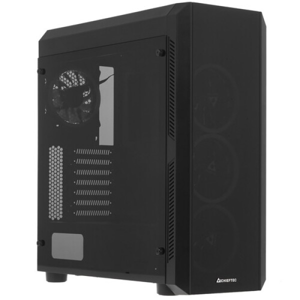 Корпус Chieftec SCORPION II [GL-02B-OP] черный