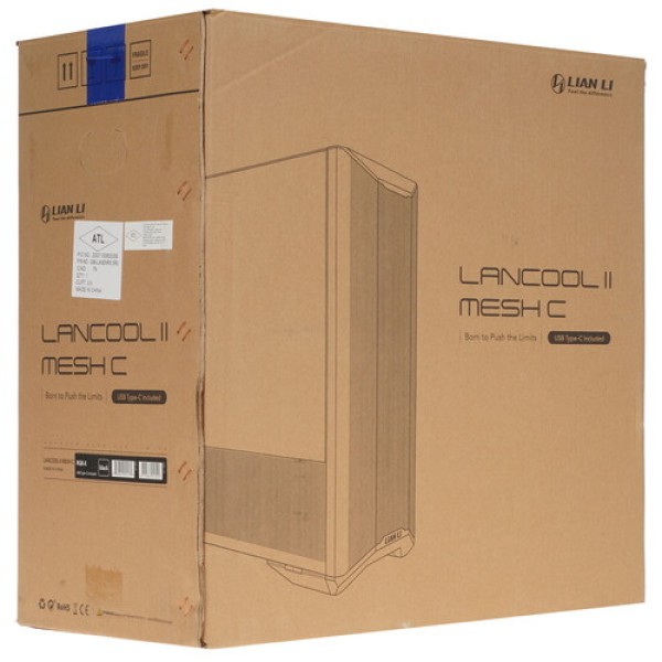 Корпус LIAN LI LANCOOL II MESH [G99.LAN2MRX.5R0] черный