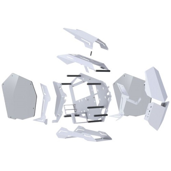 Корпус JONSBO MOD-3 Mini White [MOD-3MiniWhite] белый