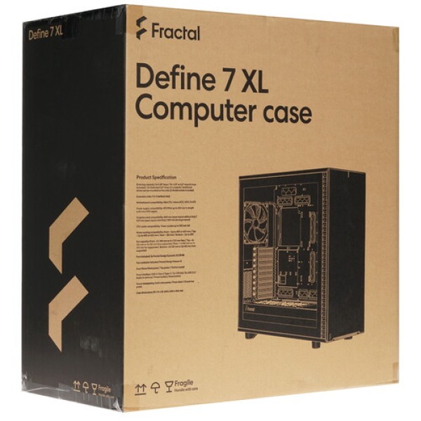 Корпус Fractal Design Define 7 XL Dark TG [FD-C-DEF7X-03] черный
