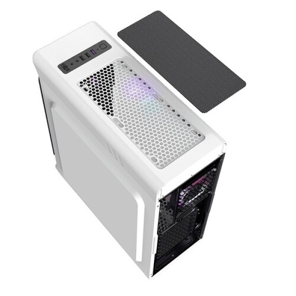 Корпус GameMax StarLight FRGB WT [StarLightFRGBWT] белый