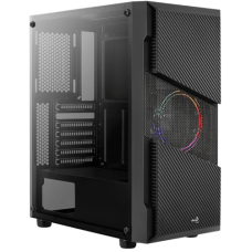 Корпус AeroCool Menace Saturn FRGB [Menace Saturn FRGB-G-BK-v1] черный