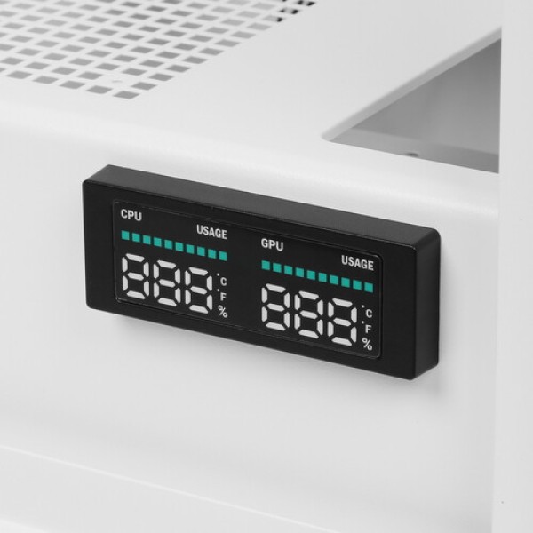 Корпус DEEPCOOL CH560 DIGITAL WH [R-CH560-WHAPE4D-G-1] белый