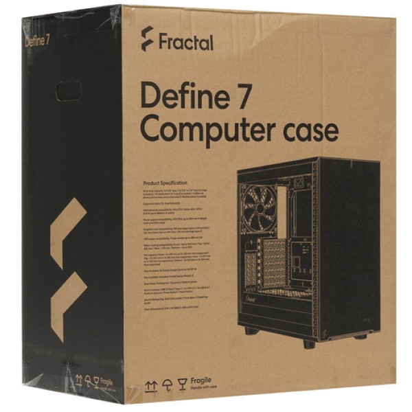 Корпус Fractal Design Define 7 Dark TG [FD-C-DEF7A-03] черный