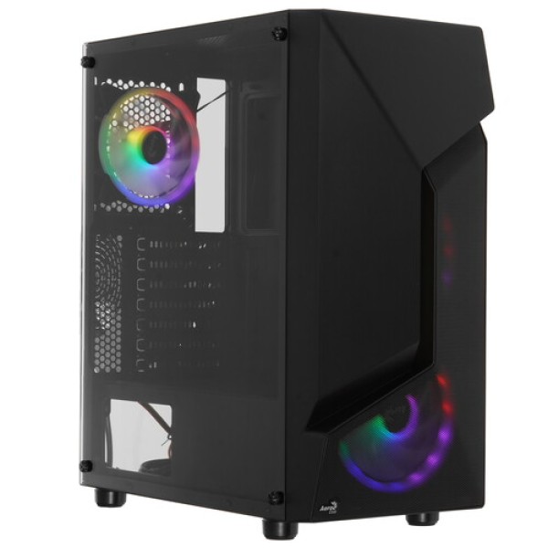 Корпус AeroCool Scape [Scape-G-BK-v2] черный