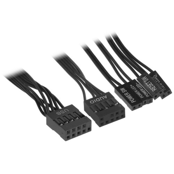 Корпус ExeGate CP-601-CP500 [EX261451RUS] черный