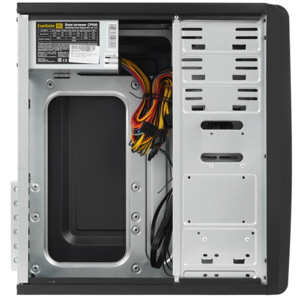 Корпус ExeGate CP-601-CP500 [EX261451RUS] черный