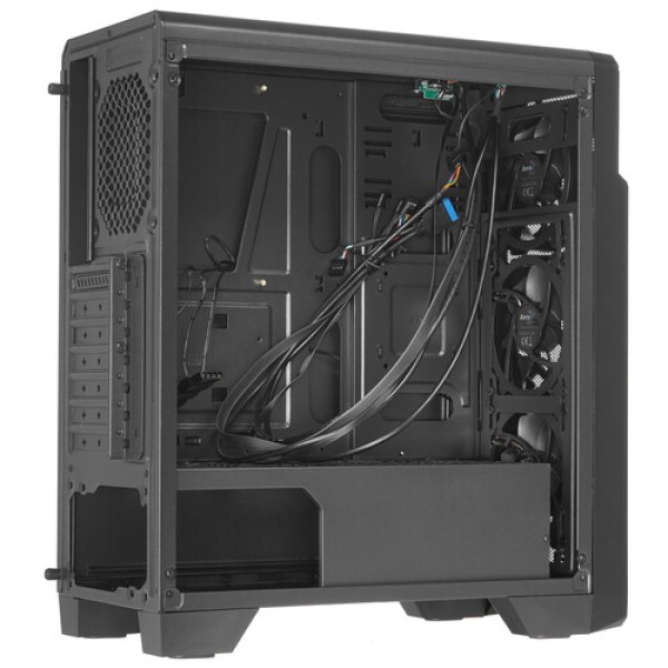 Корпус AeroCool Ore-G [Ore Saturn FRGB-G-BK-v1] черный