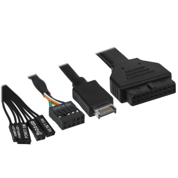 Корпус ADATA XPG INVADER X [INVADERXMTWOF-BKCWW] черный