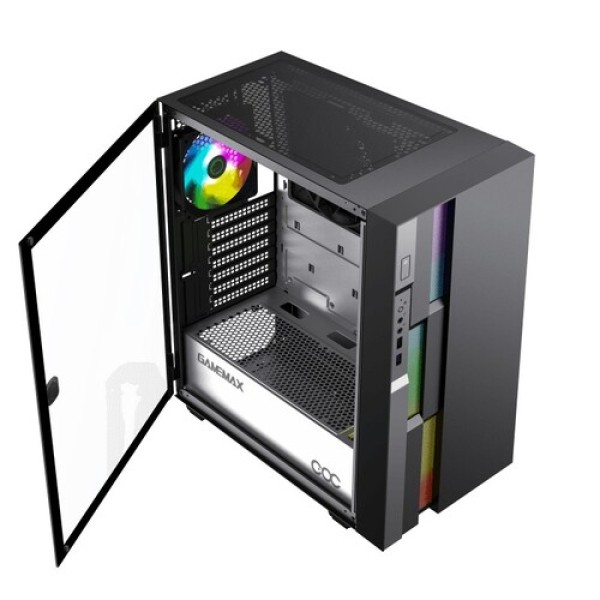 Корпус GameMax Brufen C3 BG [BrufenC3BG] черный