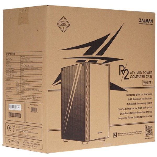 Корпус ZALMAN R2 белый