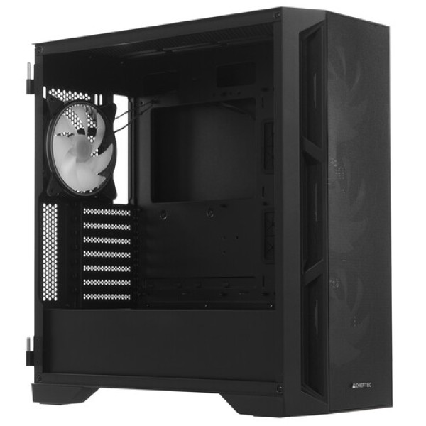 Корпус CHIEFTEC APEX LUMO GA-01B-L-OP [GA-01B-L-OP] черный