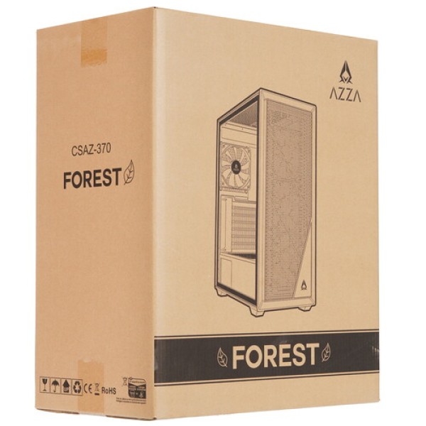 Корпус AZZA FOREST [CSAZ-370] черный
