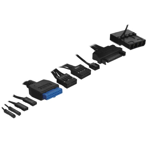 Корпус GameMax Brufen C3 BW [Brufen C3 BW] черный
