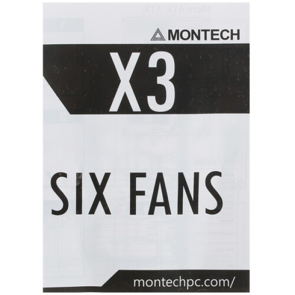 Корпус MONTECH X3 MESH белый