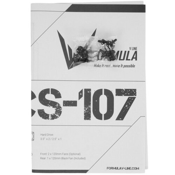 Корпус Formula CS-107 [CS-107] черный