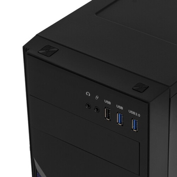 Корпус ExeGate XP-333U-XP350 [EX283076RUS] черный