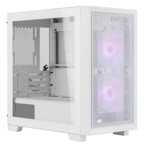 Корпус PCCooler C3D310 WH ARGB [C3D310-WHP2-GL] белый