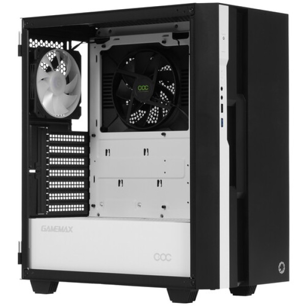 Корпус GameMax Brufen C3 BW [Brufen C3 BW] черный