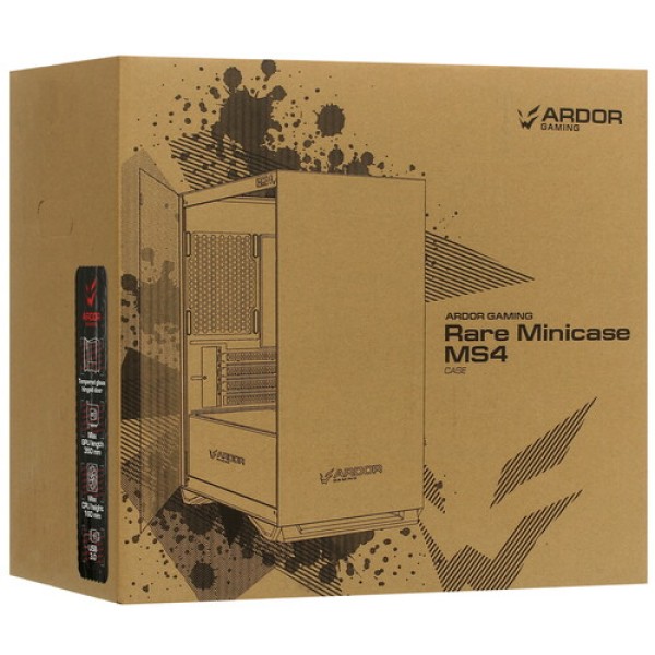 Корпус ARDOR GAMING Rare Minicase MS4 GG серый