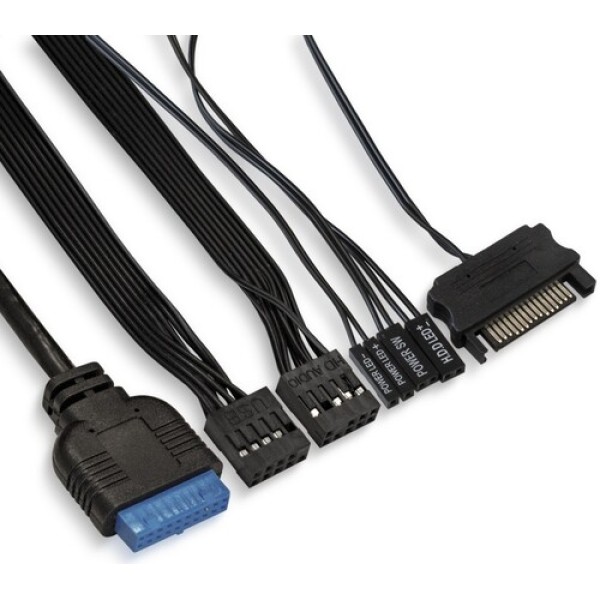 Корпус ExeGate EVO-8225-NPX600 [EX293015RUS] черный