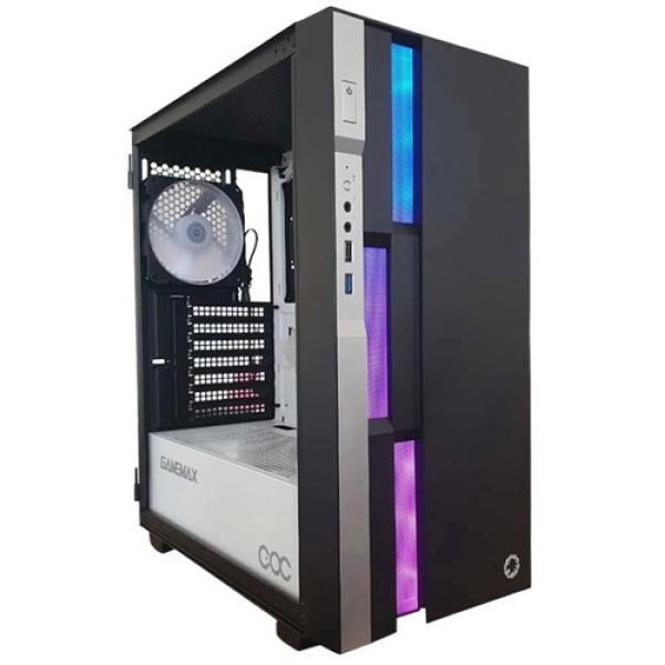 Корпус GameMax Brufen C3 BW [Brufen C3 BW] черный