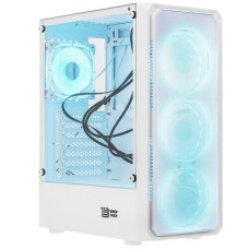 Корпус BaseTech eXtreme GFX-03 [BT-GFX-03W-MESH-4F-IB] белый