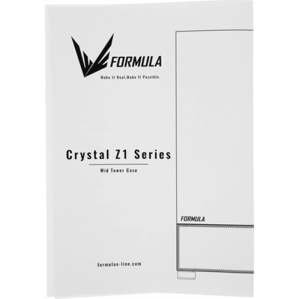 Корпус Formula V Line Crystal Z1+ [Crystal Z1+ White] белый