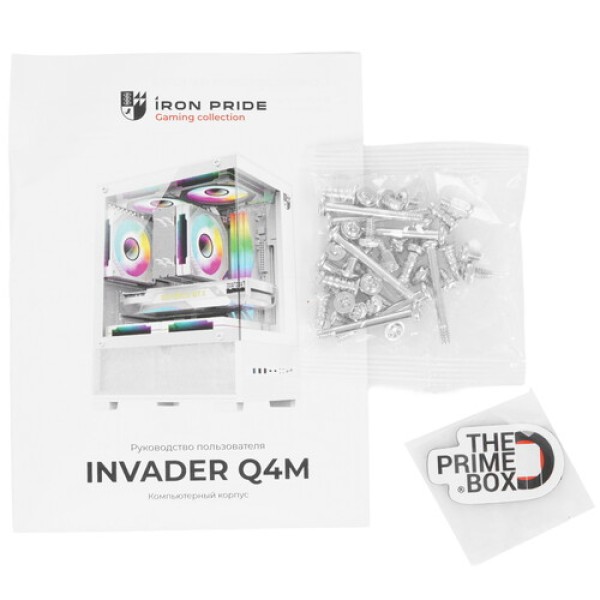 Корпус Iron Pride INVADER Q4M [УФ-00002537] белый