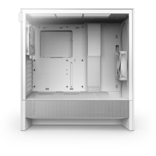 Корпус NZXT H5 FLOW 2024 [CC-H52FW-01] белый