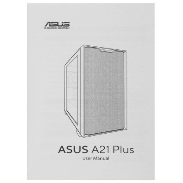 Корпус ASUS A21 PLUS [90DC00H0-B19010] черный