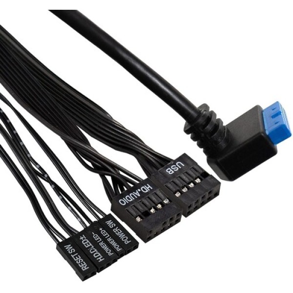 Корпус ExeGate FL-102-TPS300 [EX294019RUS] черный