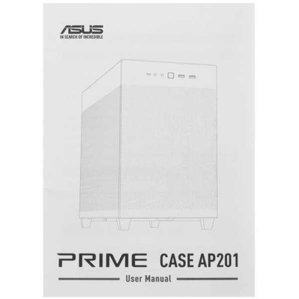 Корпус ASUS Prime AP201 [90DC00G3-B39010] белый