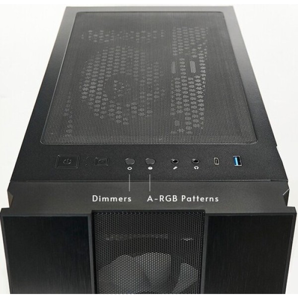 Корпус CHIEFTEC HUNTER 2 [GS-02B-OP] черный