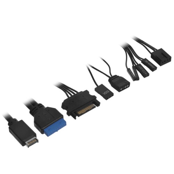 Корпус CHIEFTEC APEX LUMO GA-01B-L-OP [GA-01B-L-OP] черный