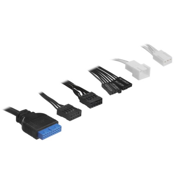 Корпус 1STPLAYER DK D7 [D7-WH-3F1-W] белый
