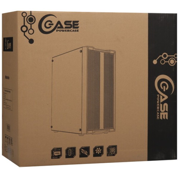Корпус PowerCase Mistral Evo [CMIEB-F4S] черный