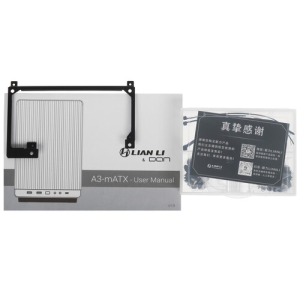 Корпус LIAN LI A3-mATX [G99.A3X.R0] черный