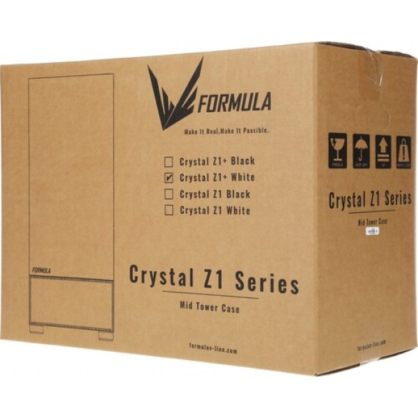 Корпус Formula V Line Crystal Z1+ [Crystal Z1+ White] белый