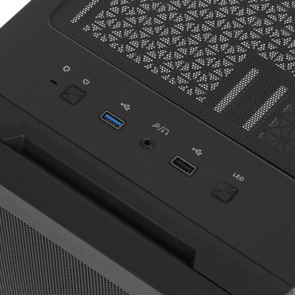 Корпус 1STPLAYER TRILOBITE T7-P [T7-P-BK-4F1] черный