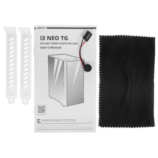 Корпус ZALMAN I3 NEO TG White [I3NEOTGWhite] белый