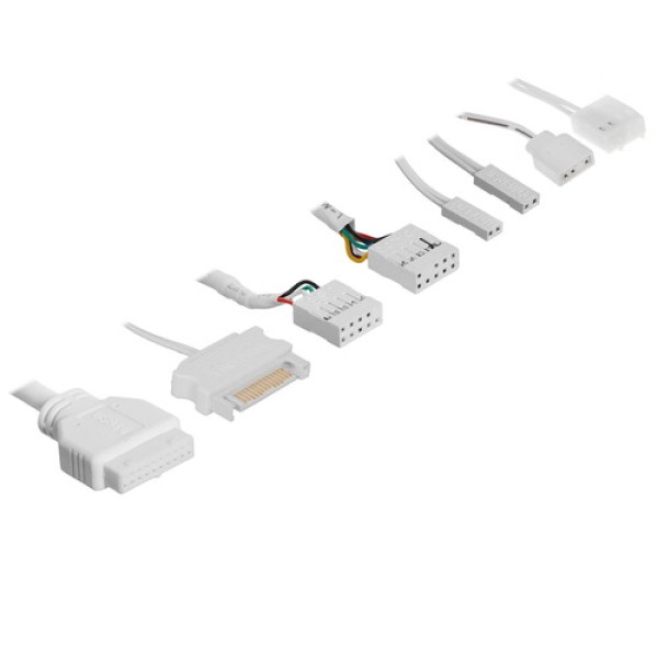 Корпус Ocypus Gamma C70 ARGB [Gamma-C70-WHG400XX-GL] белый