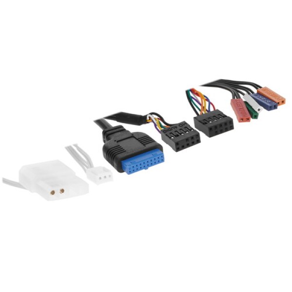 Корпус BaseTech eXtreme GFX-03 [BT-GFX-03W-MESH-4F-IB] белый