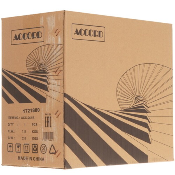 Корпус Accord ACC-261B [ACC-261B] черный