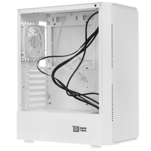 Корпус BaseTech eXtreme GFX-03 [BT-GFX-03W-MESH-4F-IB] белый