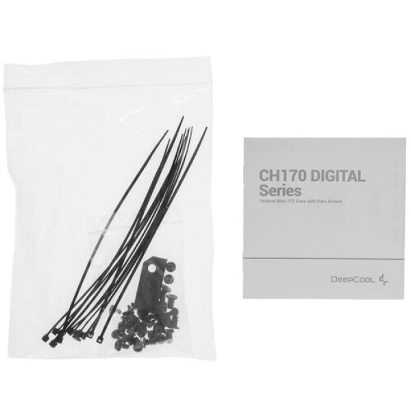 Корпус DEEPCOOL CH170 DIGITAL [R-CH170-BKNPI0D-G-1] черный