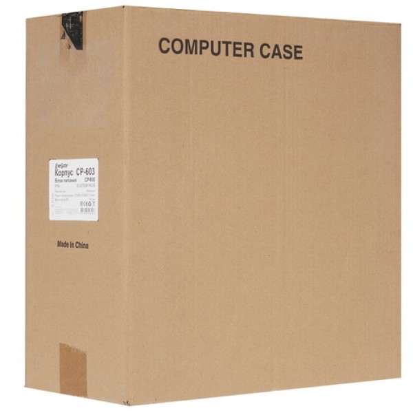 Корпус ExeGate CP-603-CP400 [EX278391RUS] черный