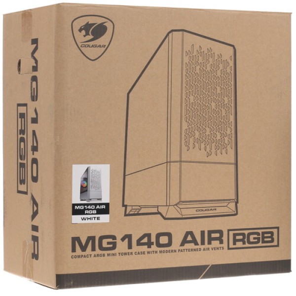 Корпус Cougar MG140 Air RGB [385JM80.0002] белый